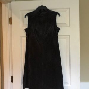 Suede dress
